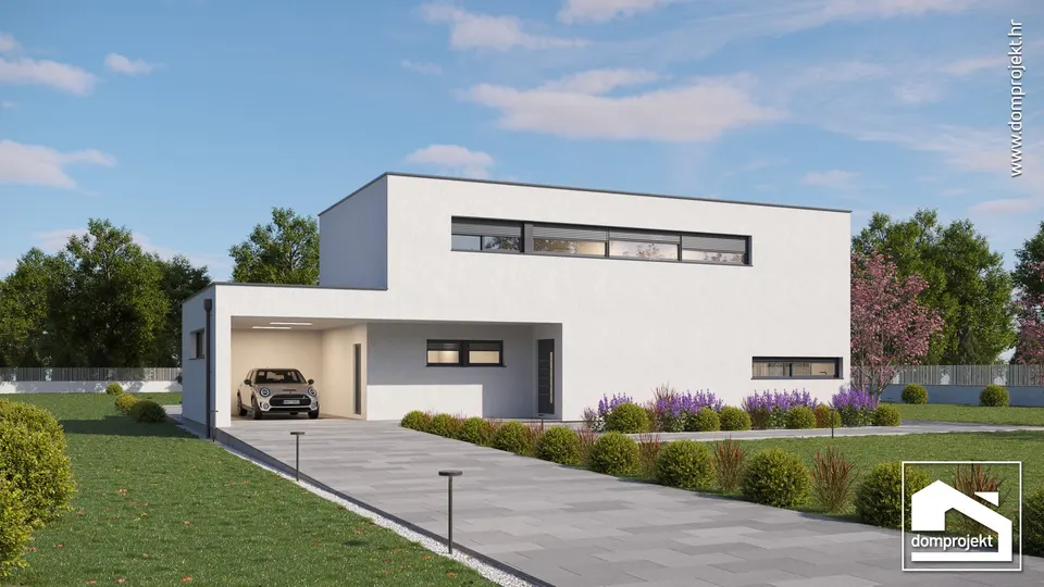 Montažna kuća Una, 208 m², Domprojekt