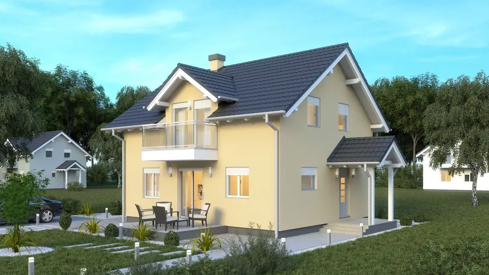 Montažna kuća Venera, 127 m², Domprojekt