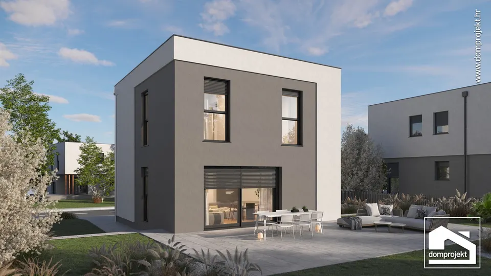 Montažna kuća Vita, 99 m², Domprojekt