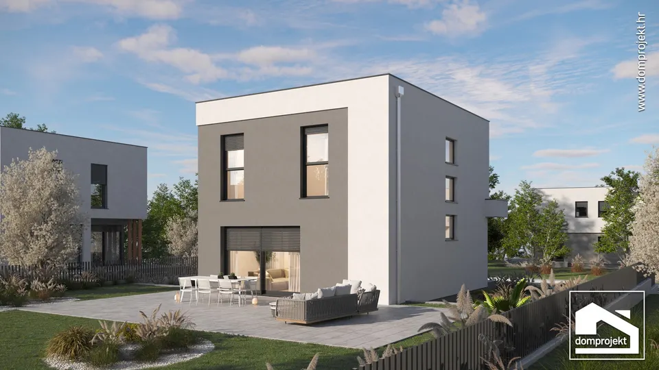 Montažna kuća Vita, 99 m², Domprojekt