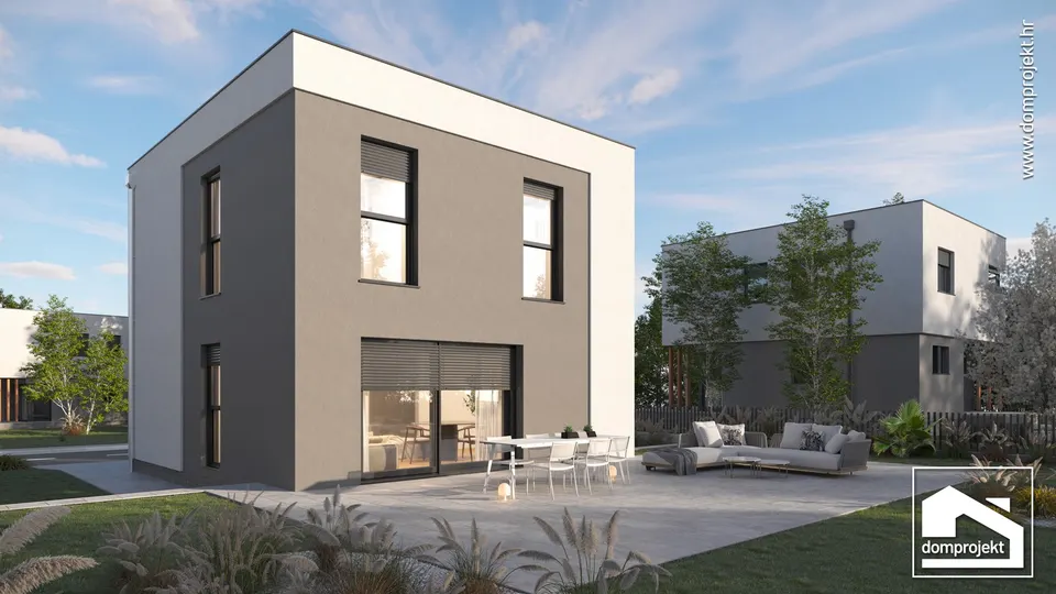 Montažna kuća Vita, 99 m², Domprojekt
