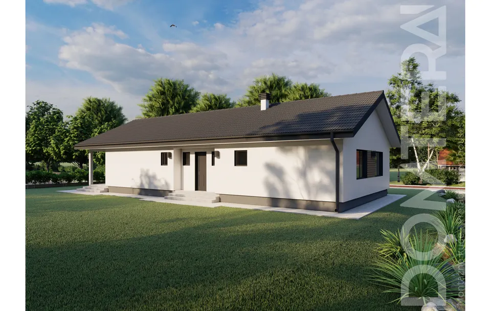 Montažna kuća Montažna kuća Andora, 170 m², Domtera