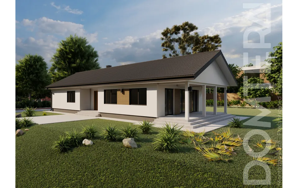 Montažna kuća Montažna kuća Andora, 170 m², Domtera
