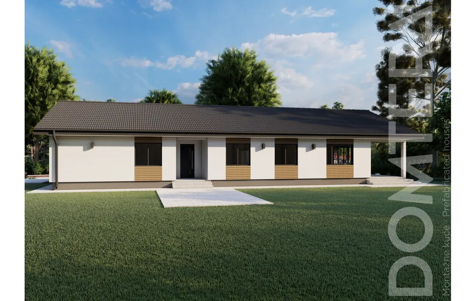 Montažna kuća Montažna kuća Atina, 204 m², Domtera