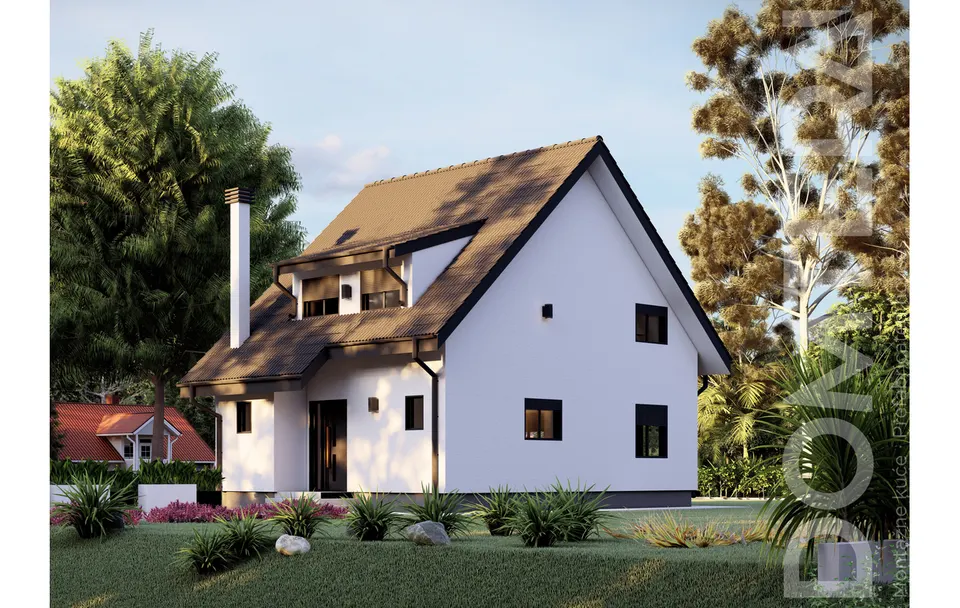 Montažna kuća Montažna kuća DORTMUND, 144 m², Domtera