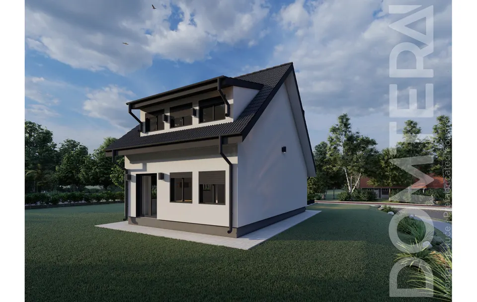 Montažna kuća Montažna kuća DORTMUND, 144 m², Domtera