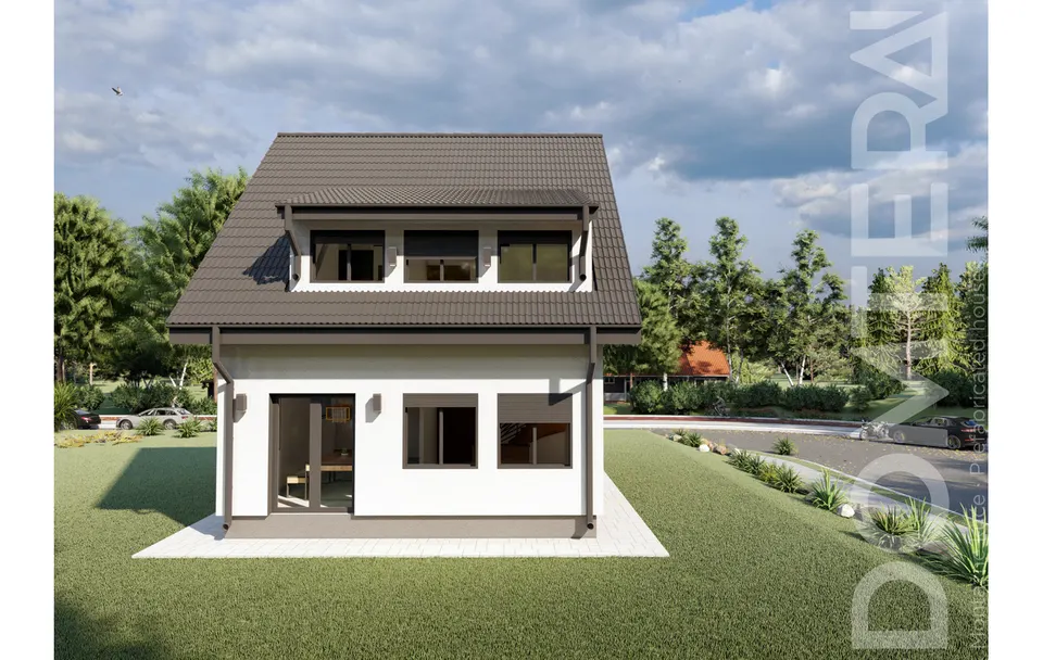 Montažna kuća Montažna kuća DORTMUND, 144 m², Domtera