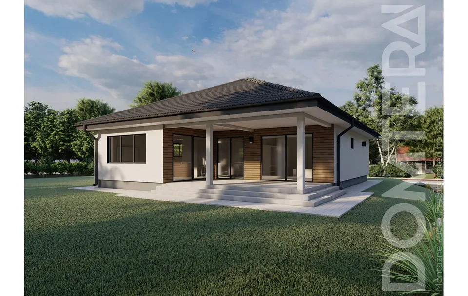 Montažna kuća Montažna kuća Hamburg, 153 m², Domtera