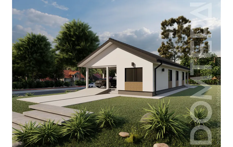 Montažna kuća Montažna kuća Kapri, 161 m², Domtera