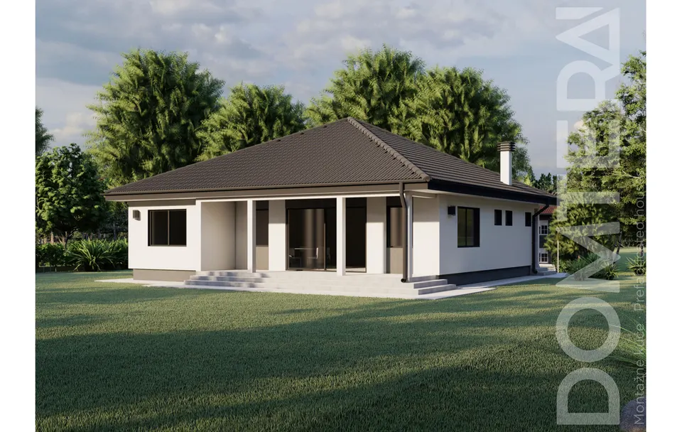 Montažna kuća Montažna kuća Krakov, 158 m², Domtera