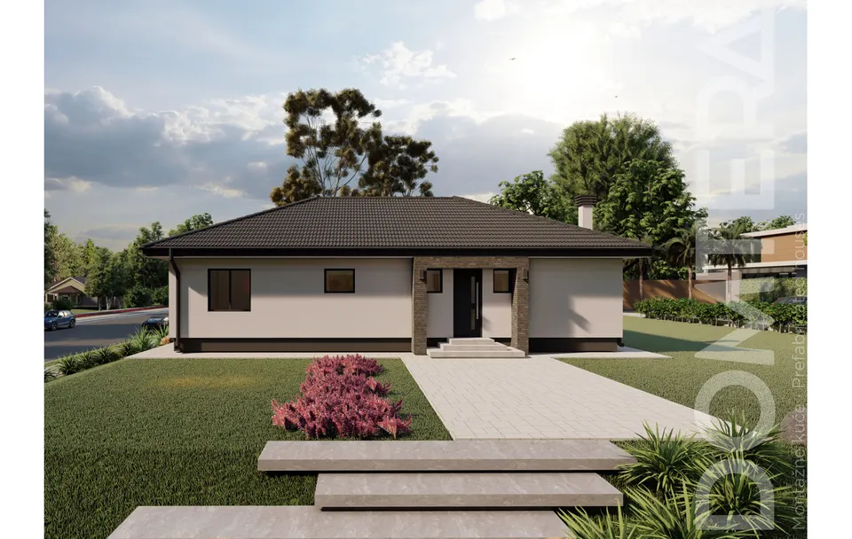 Montažna kuća Montažna kuća Milano, 154 m², Domtera