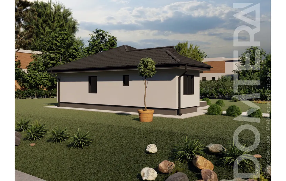 Montažna kuća Montažna kuća Monaco, 102 m², Domtera