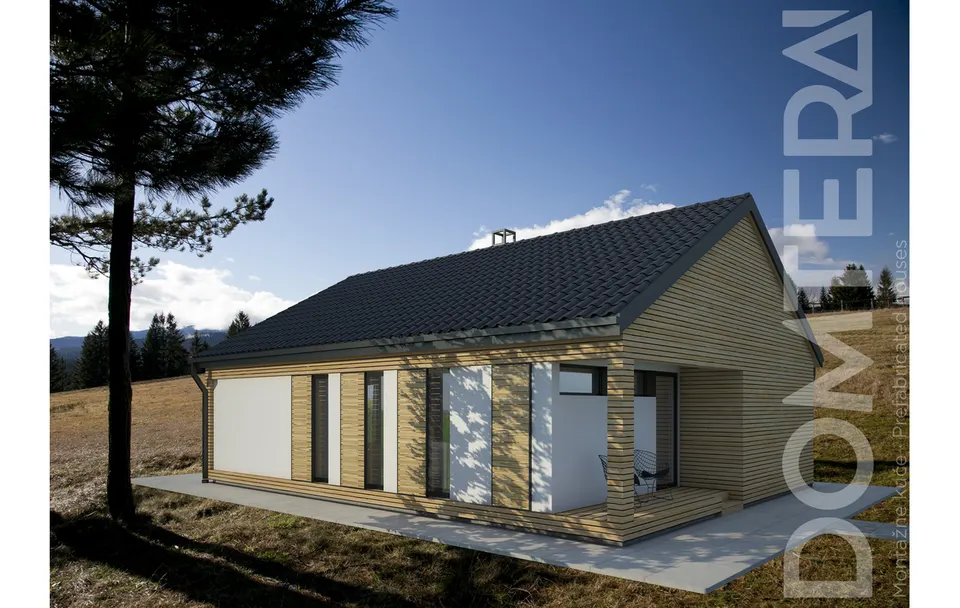 Montažna kuća Montažna kuća Nica, 109 m², Domtera