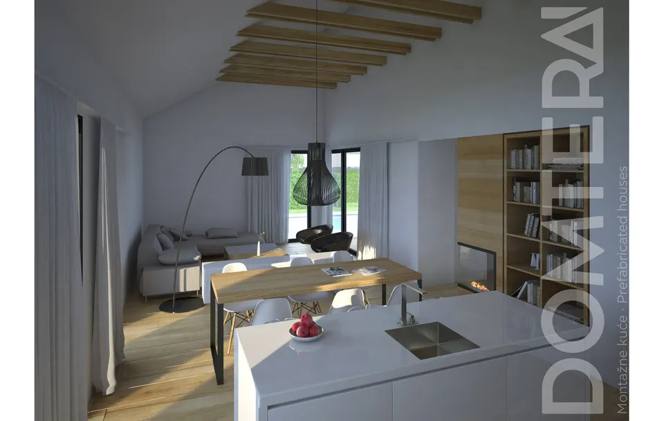 Montažna kuća Montažna kuća Nica, 109 m², Domtera