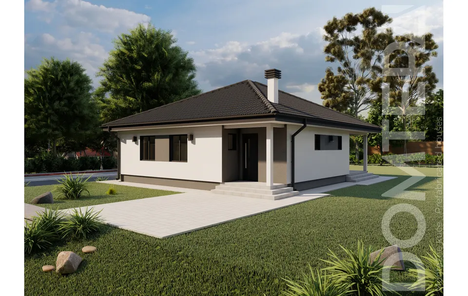 Montažna kuća Montažna kuća Odesa, 132 m², Domtera