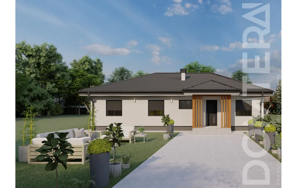 Montažna kuća Montažna kuća Rimini, 167 m², Domtera