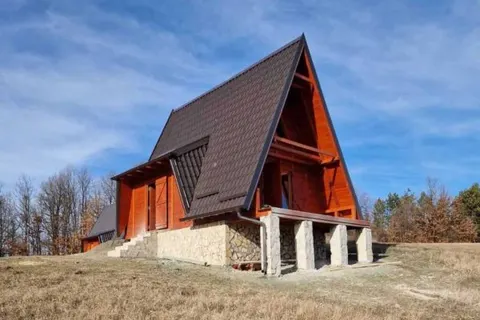 Montažna kuća A-frame kuća 2, 53 m², Drvo Pro Forest House