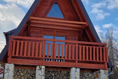 Montažna kuća A-frame kuća 2, 53 m², Drvo Pro Forest House