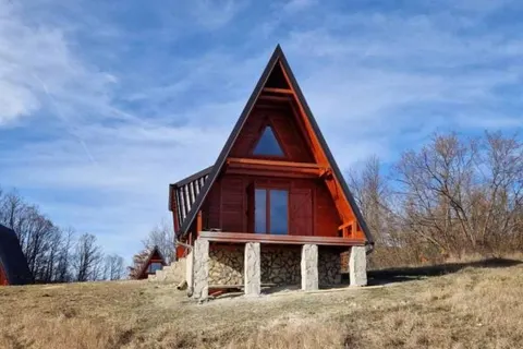 Montažna kuća A-frame kuća 2, 53 m², Drvo Pro Forest House