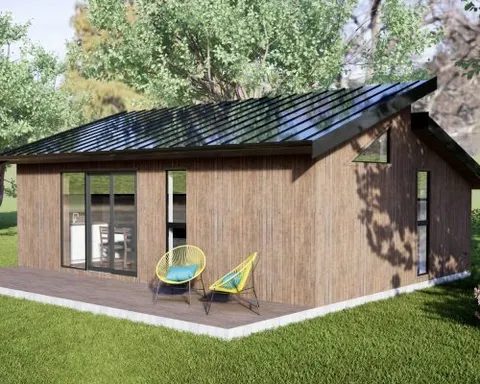 Montažna kuća Golija, 70 m², Drvo Pro Forest House