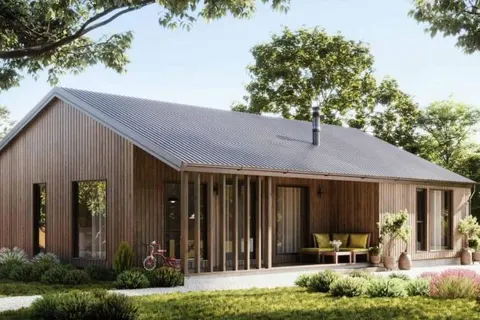 Montažna kuća Nordic light, 108 m², Drvo Pro Forest House
