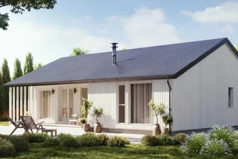 Montažna kuća Nordic light, 108 m², Drvo Pro Forest House
