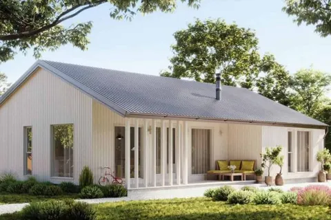 Montažna kuća Nordic light, 108 m², Drvo Pro Forest House