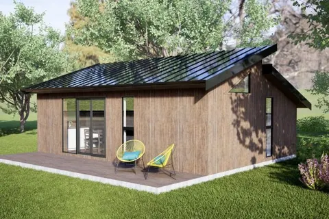 Montažna kuća Suncrest, 66 m², Drvo Pro Forest House