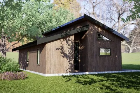 Montažna kuća Suncrest, 66 m², Drvo Pro Forest House