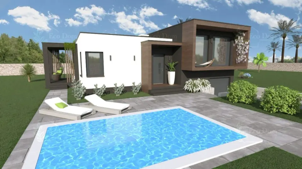 Montažna kuća ECO 107, 108 m², Eco Dom