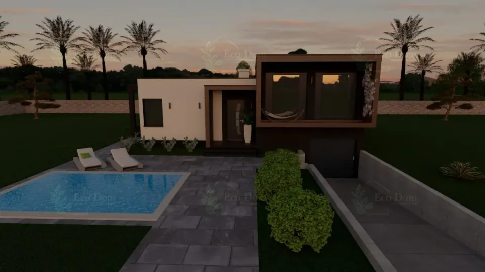 Montažna kuća ECO 107, 108 m², Eco Dom
