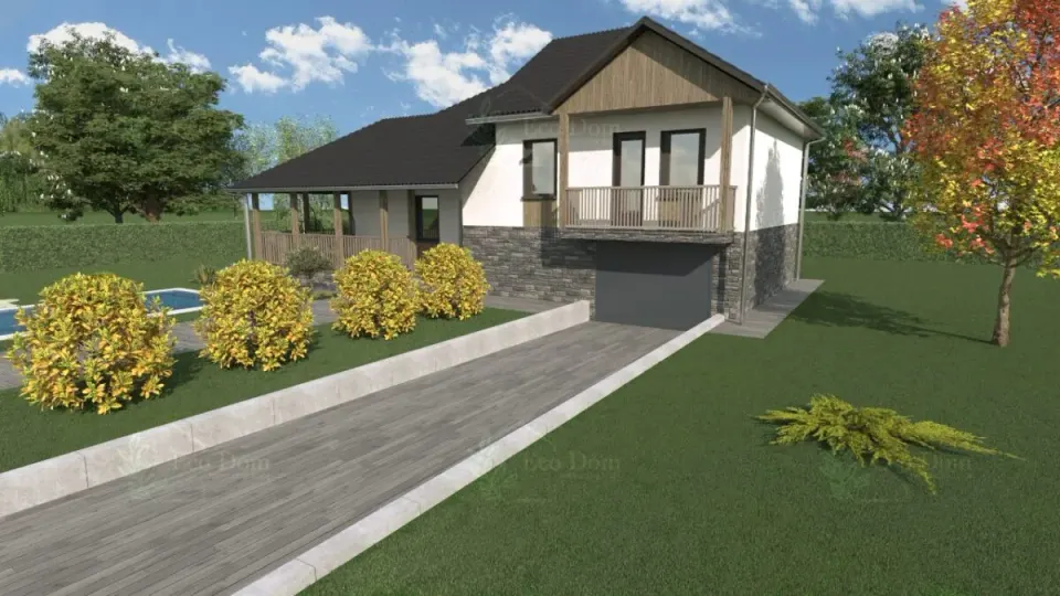 Montažna kuća ECO 110, 127 m², Eco Dom