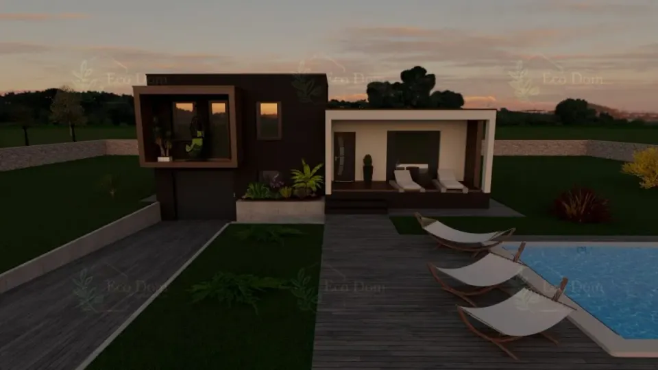 Montažna kuća ECO 115, 116 m², Eco Dom