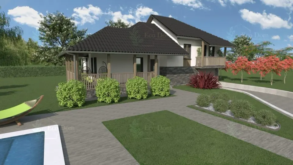 Montažna kuća ECO 117, 138 m², Eco Dom