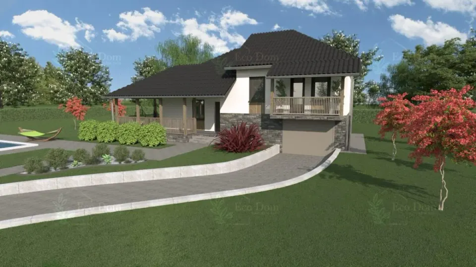 Montažna kuća ECO 117, 138 m², Eco Dom