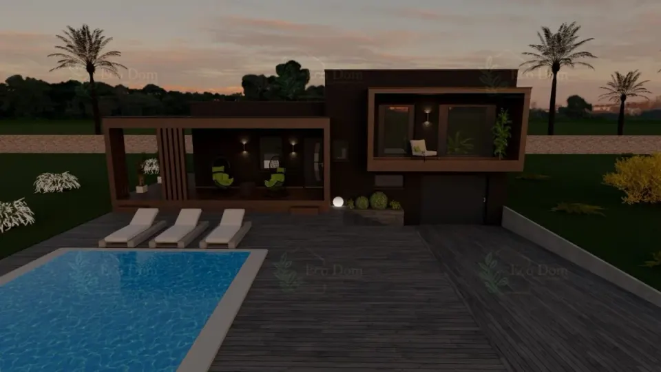 Montažna kuća ECO 133, 133 m², Eco Dom