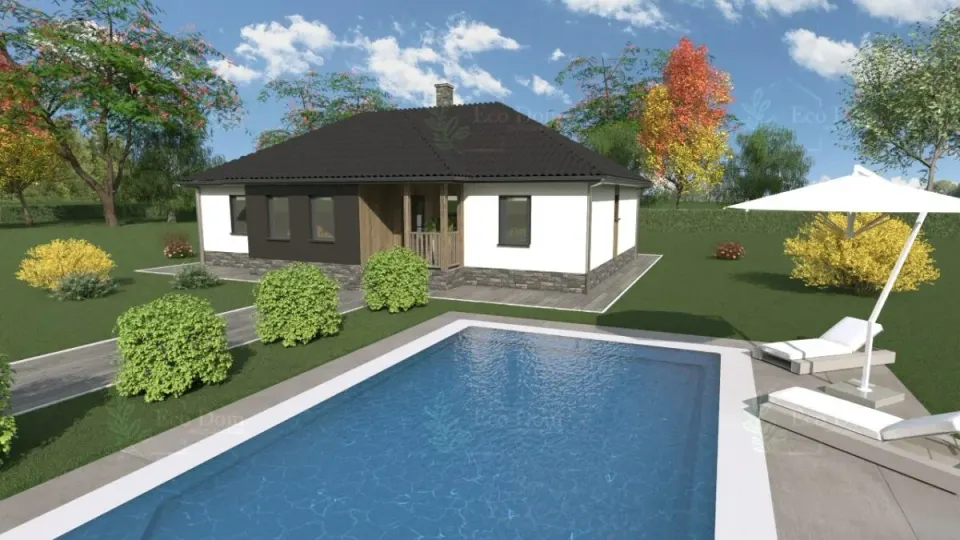 Montažna kuća ECO 135, 148 m², Eco Dom