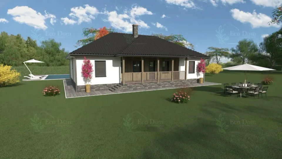 Montažna kuća ECO 135, 148 m², Eco Dom