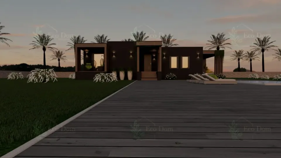 Montažna kuća ECO 147, 148 m², Eco Dom