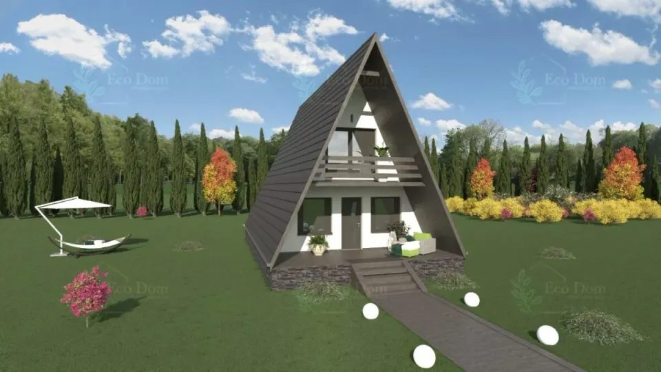 Montažna kuća ECO 64, 104 m², Eco Dom