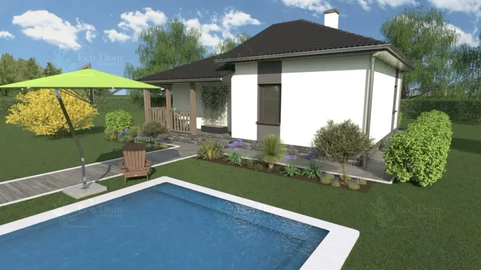 Montažna kuća ECO 77, 85 m², Eco Dom