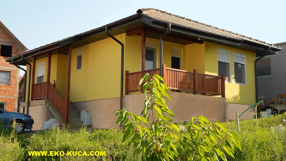Montažna kuća Tip 100N, 100 m², Eko Kuća