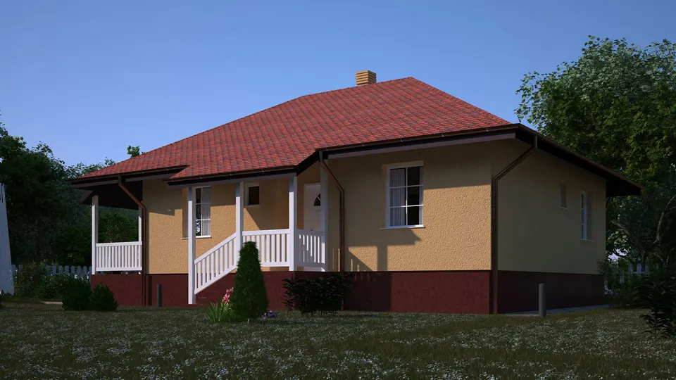 Montažna kuća Tip 100N, 100 m², Eko Kuća