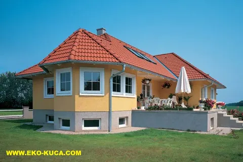 Montažna kuća Tip 118HS, 118 m², Eko Kuća