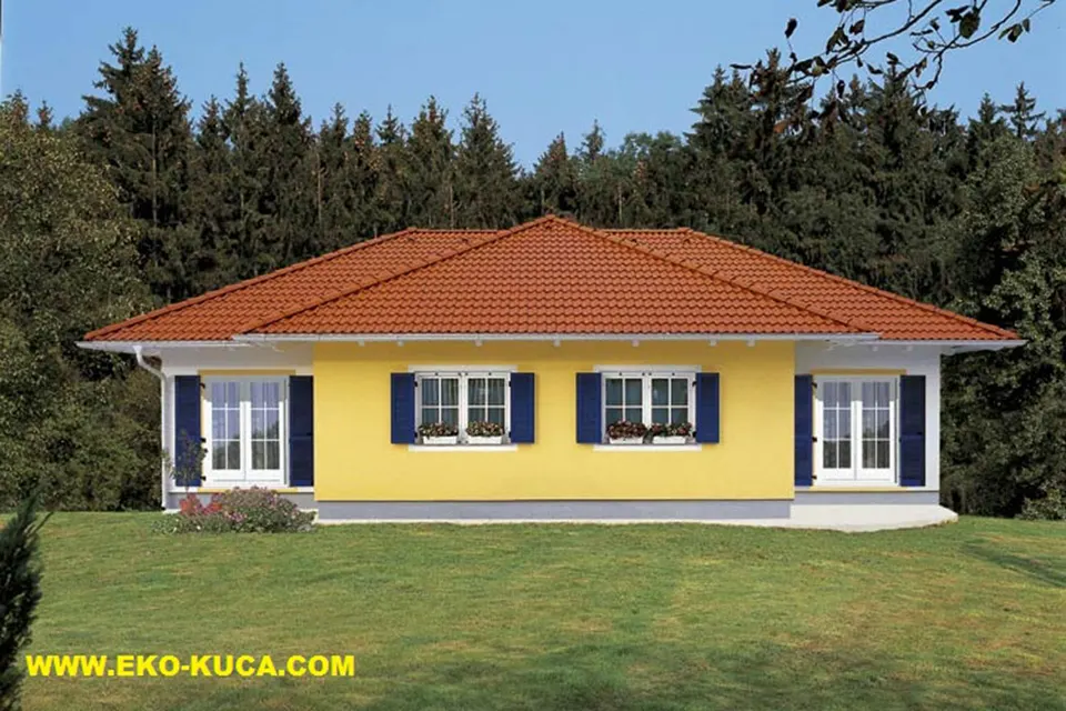 Montažna kuća Tip 127HH, 127 m², Eko Kuća