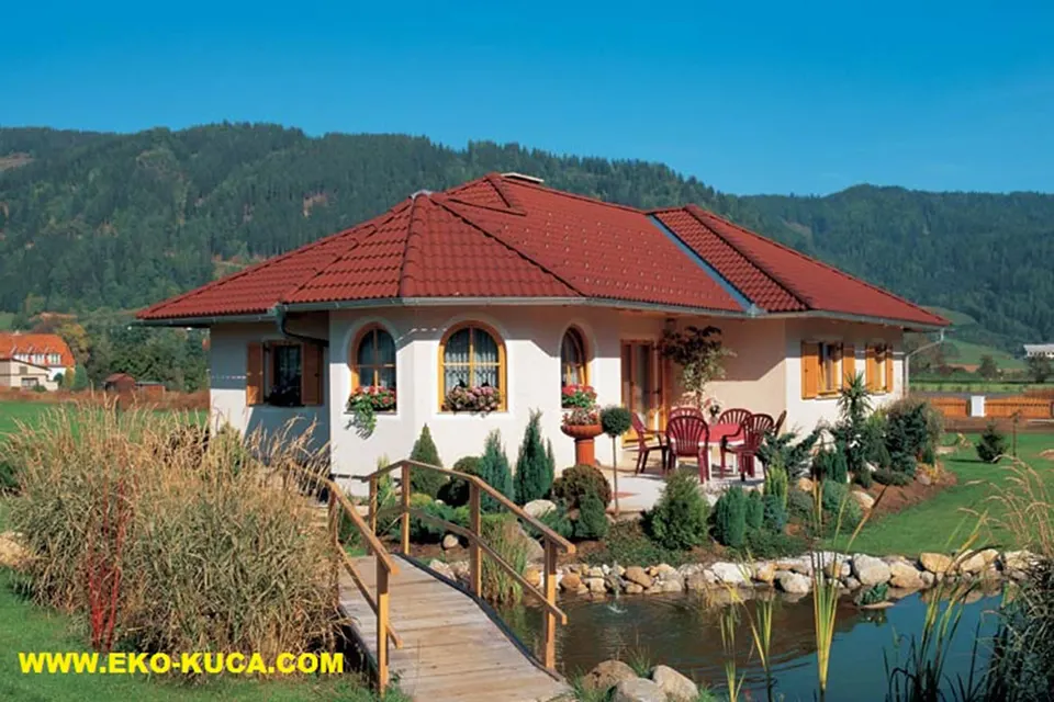 Montažna kuća Tip 133HS, 133 m², Eko Kuća