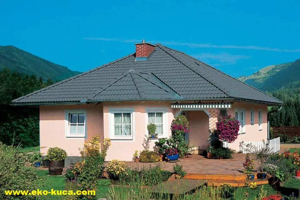 Montažna kuća Tip 135H, 135 m², Eko Kuća