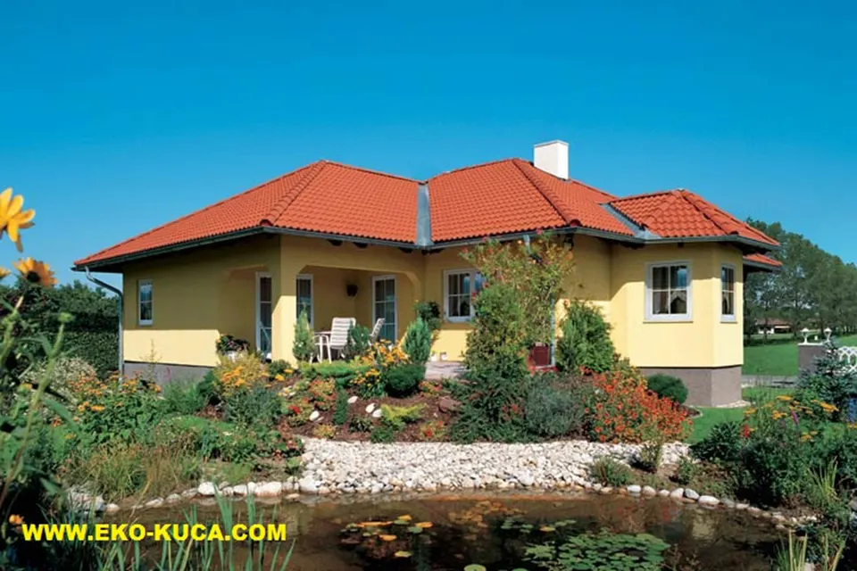 Montažna kuća Tip 140HL, 140 m², Eko Kuća