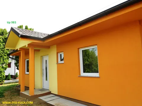 Montažna kuća Tip 98S, 98 m², Eko Kuća