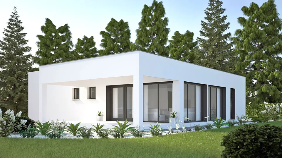 Montažna kuća Tip SARA, 80 m², Eko Kuća